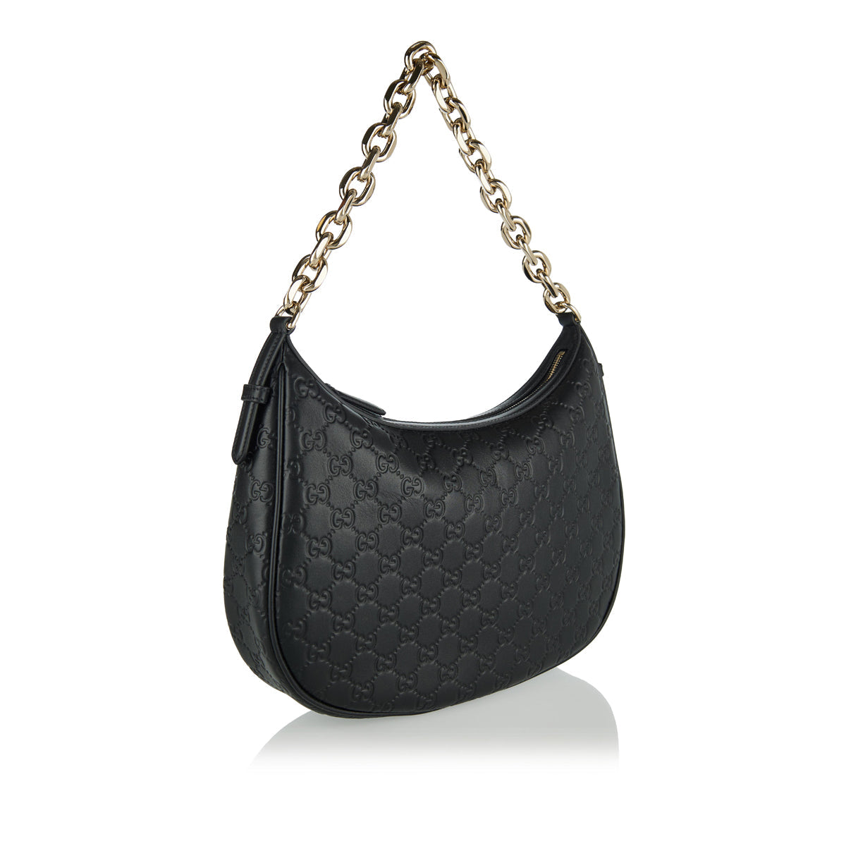 Emblem large shoulder bag