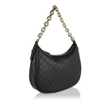 Emblem large shoulder bag