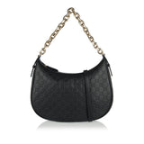 Emblem large shoulder bag