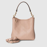 Embossed Small Bucket Bag