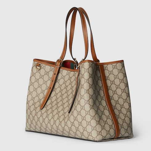 The "Capital" Embossed Large Tote Bag