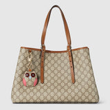 The "Capital" Embossed Large Tote Bag