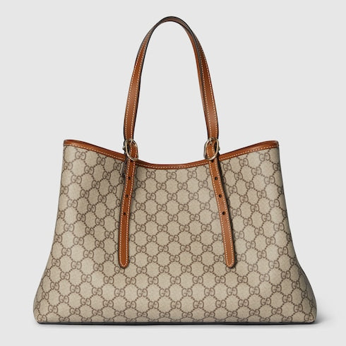 The "Capital" Embossed Large Tote Bag