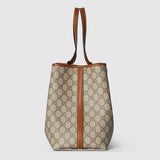 The "Capital" Embossed Large Tote Bag