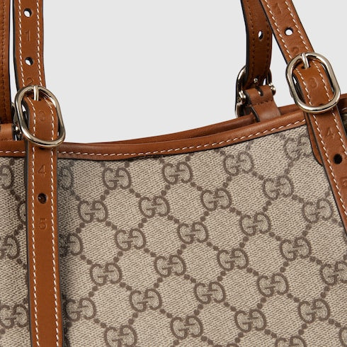 The "Capital" Embossed Large Tote Bag