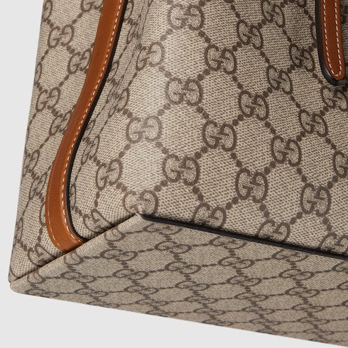 The "Capital" Embossed Large Tote Bag