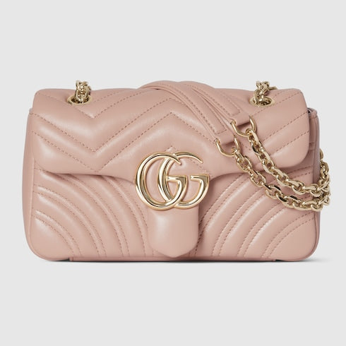 Chevron Matelassé Mini Shoulder Bag