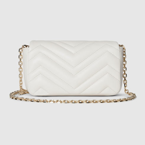 Chevron Matelassé Mini Shoulder Bag