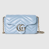 Chevron Matelassé Mini Shoulder Bag