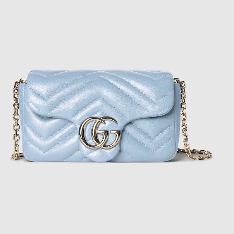 Chevron Matelassé Mini Shoulder Bag