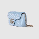 Chevron Matelassé Mini Shoulder Bag