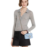 Chevron Matelassé Mini Shoulder Bag