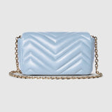 Chevron Matelassé Mini Shoulder Bag