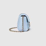 Chevron Matelassé Mini Shoulder Bag