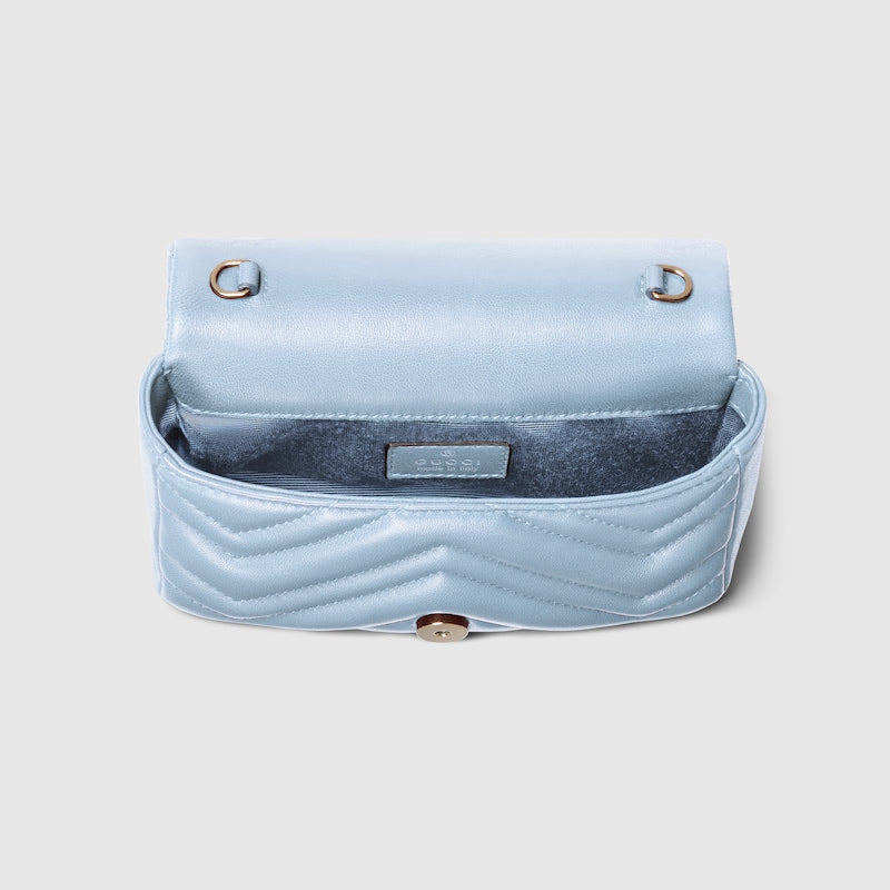Chevron Matelassé Mini Shoulder Bag