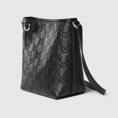 Embossed Nano Bucket Bag
