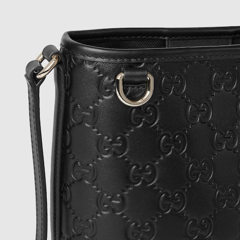 Embossed Nano Bucket Bag