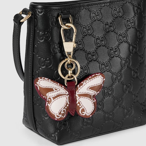 Embossed Nano Bucket Bag