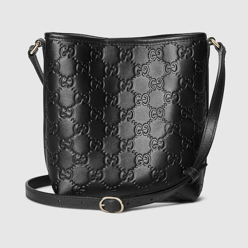 Embossed Nano Bucket Bag
