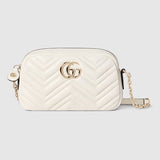 The "Alabaster" Quilted Camera Bag