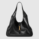 The Structured Tote - Medium Leather Shoulder Bag with Top Handles