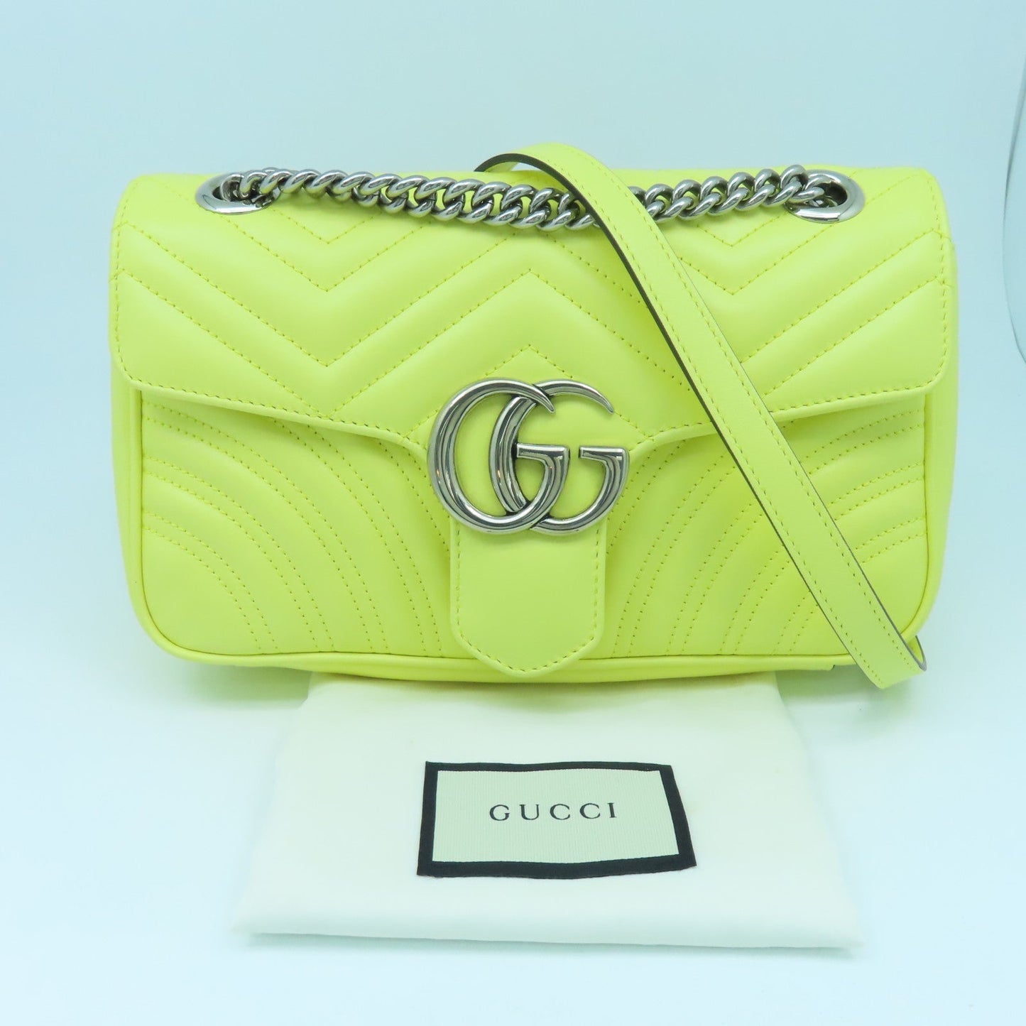 Chevron Matelassé Mini Shoulder Bag