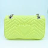Chevron Matelassé Mini Shoulder Bag