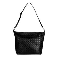 The "Nocturne" Embossed Medium Hobo