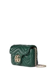 The "Emerald" Quilted Small Shoulder Bag