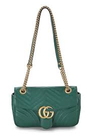 The "Emerald" Quilted Small Shoulder Bag