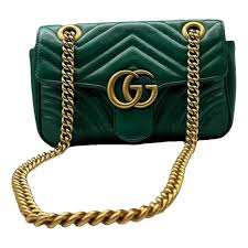 The "Emerald" Quilted Small Shoulder Bag