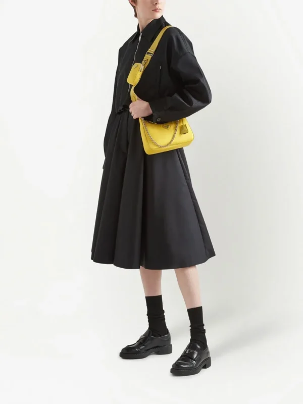 Re-Edition 2005 Re-Nylon Yellow shoulder bag