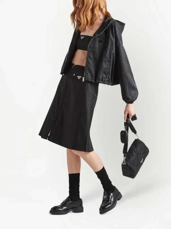 padded Re-Nylon shoulder bag