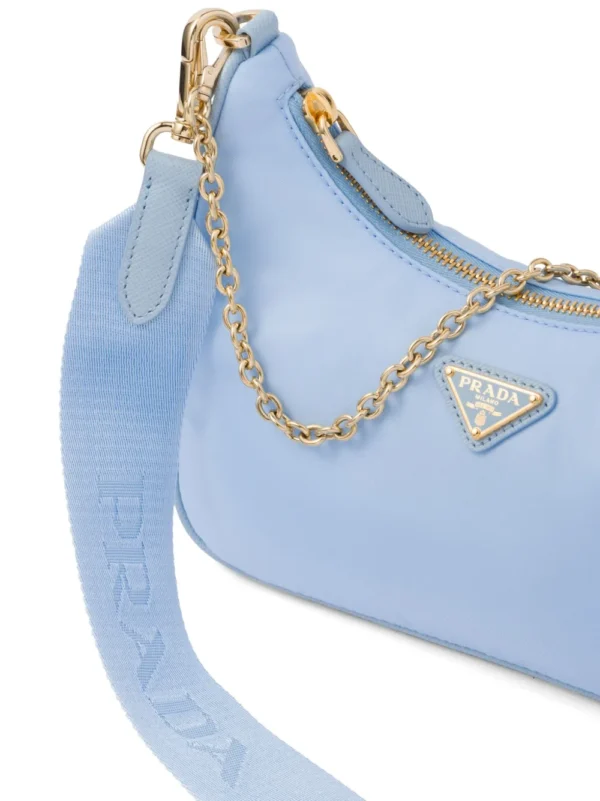 Re-Edition 2005 Re-Nylon Blue shoulder bag