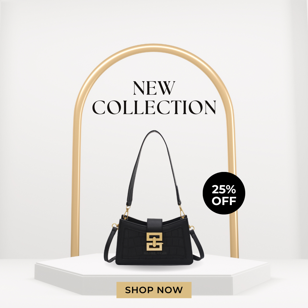 Black White Elegant Minimalist Bag Promotion Instagram Post (1)